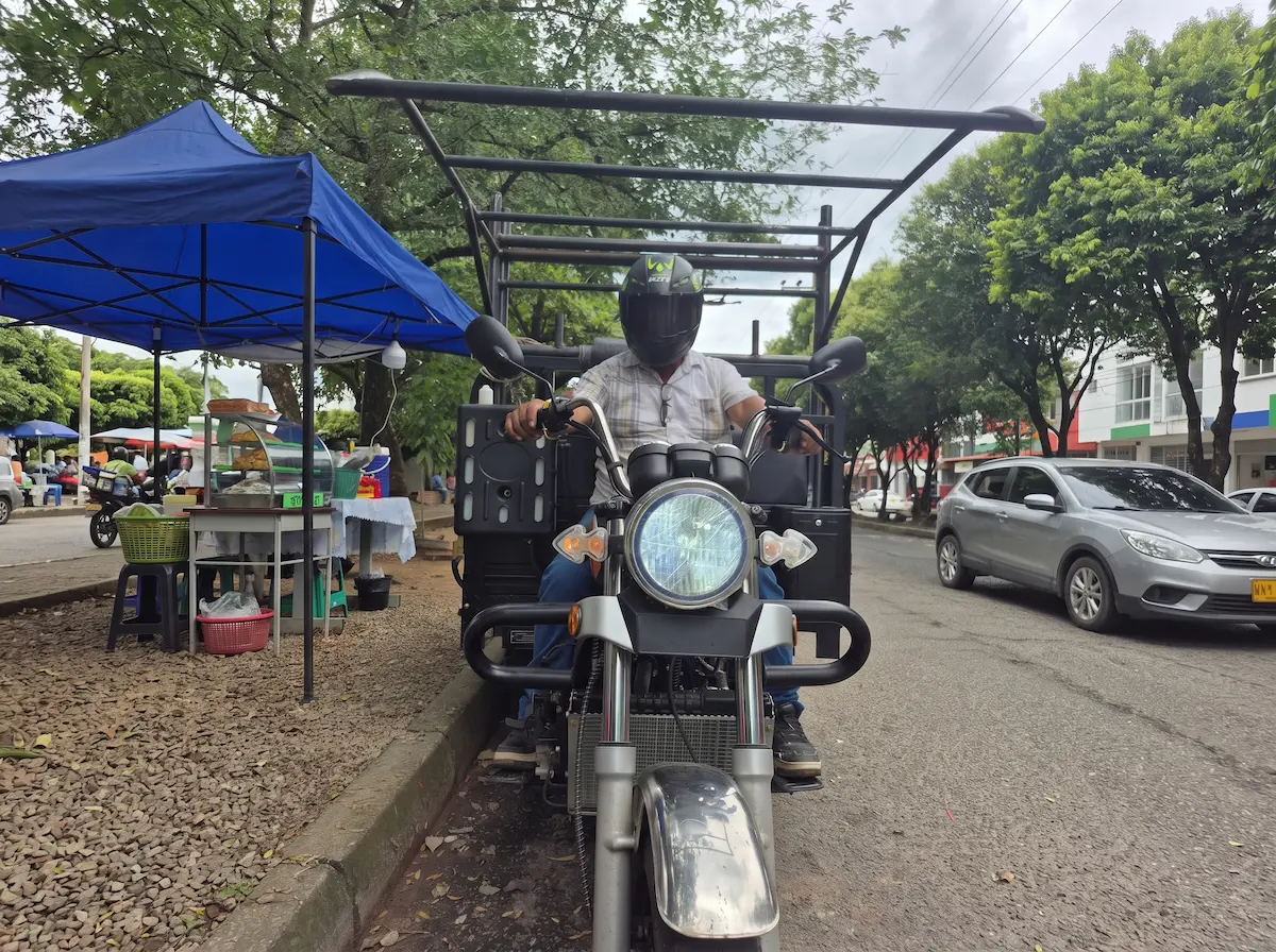 Vehículo de Manuel Motocarro